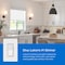 Lutron Lutron Diva 3-Way Smart-Enabled Dimmer and Remote White 1 pk DVRF-PKG1D-WH-R - alternate 9